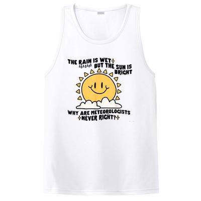 The Rain Is Wet But The Sun Is Bright Why Are Meteorologists PosiCharge Competitor Tank