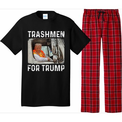 Trump Rides In Garbage Truck Pajama Set