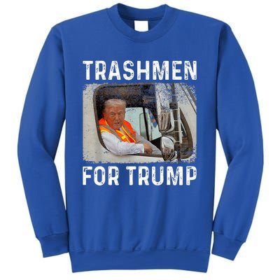 Trump Rides In Garbage Truck Sweatshirt