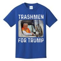 Trump Rides In Garbage Truck Kids T-Shirt