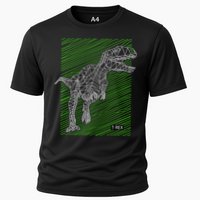 T Rex Illustration Performance Shirt