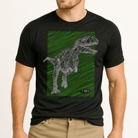 T Rex Illustration Performance Shirt