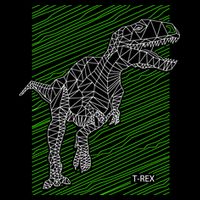 T Rex Illustration Performance Shirt