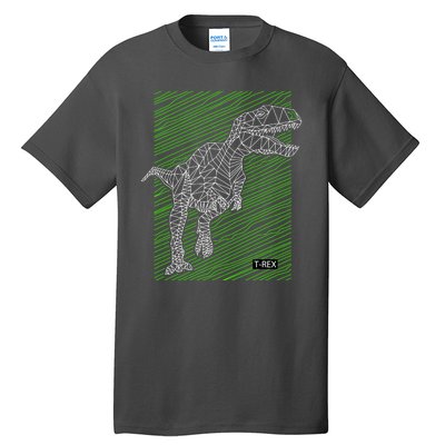 T Rex Illustration Tall T-Shirt