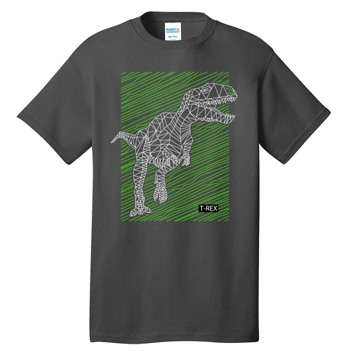 T Rex Illustration Tall T-Shirt