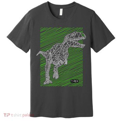T Rex Illustration Premium T-Shirt