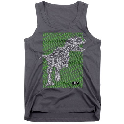T Rex Illustration Tank Top