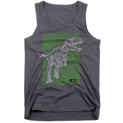 T Rex Illustration Tank Top