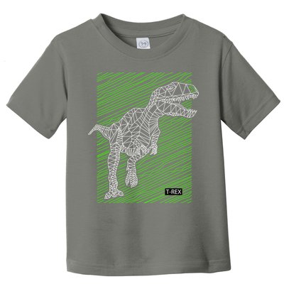 T Rex Illustration Toddler T-Shirt