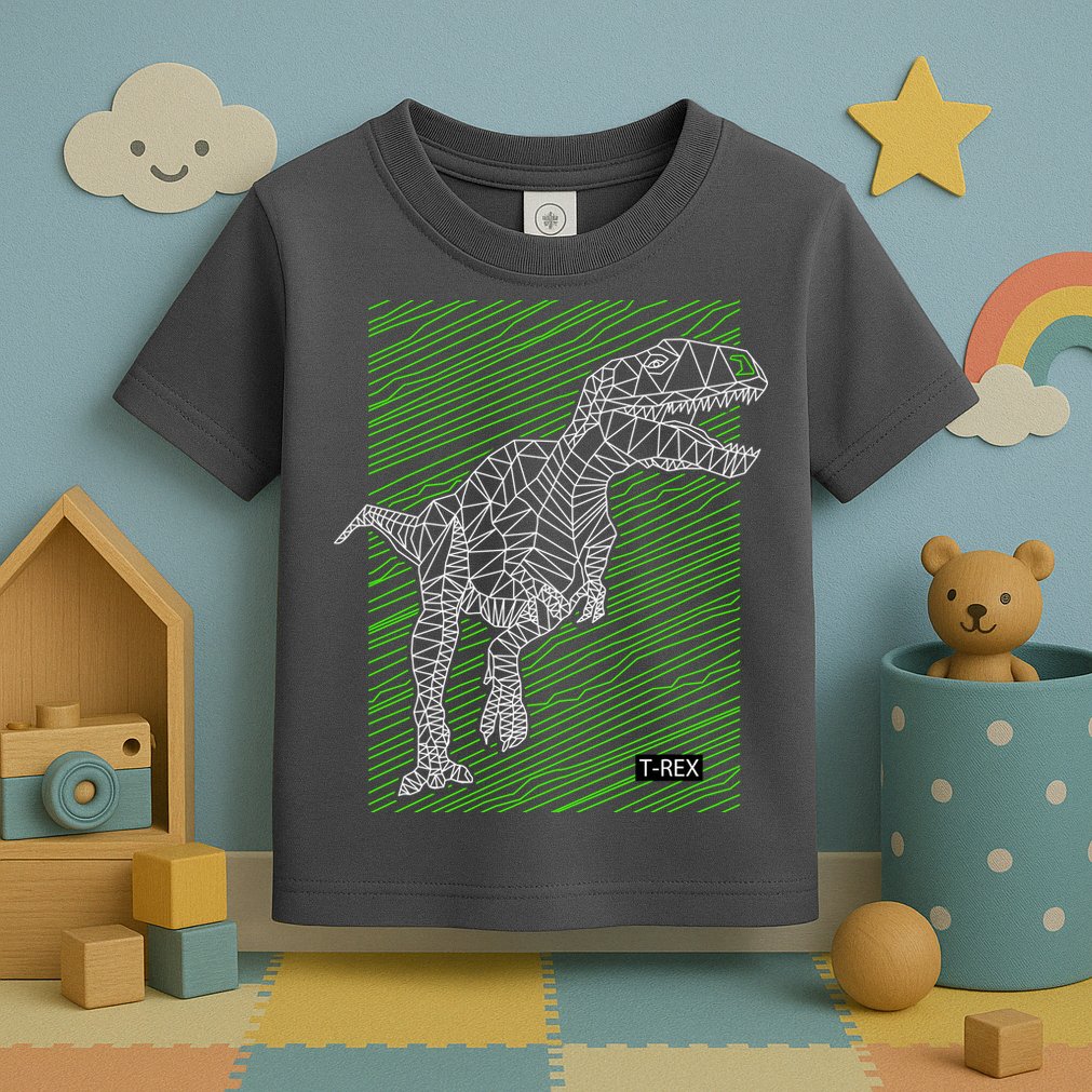 T Rex Illustration Toddler T-Shirt