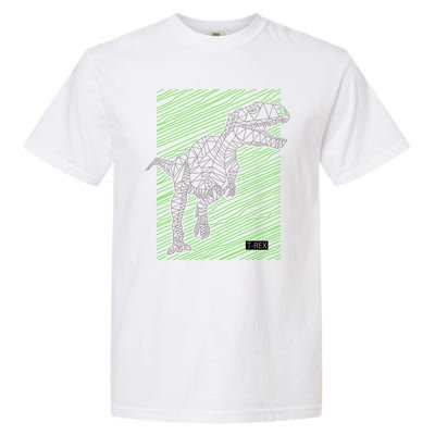 T Rex Illustration Garment-Dyed Heavyweight T-Shirt