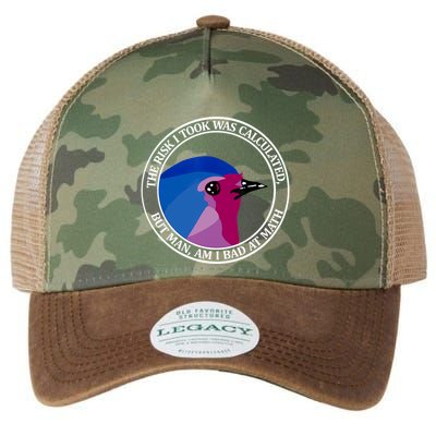 The Risk I Took Was Calculated But Man Am I Bad At Math Legacy Tie Dye Trucker Hat