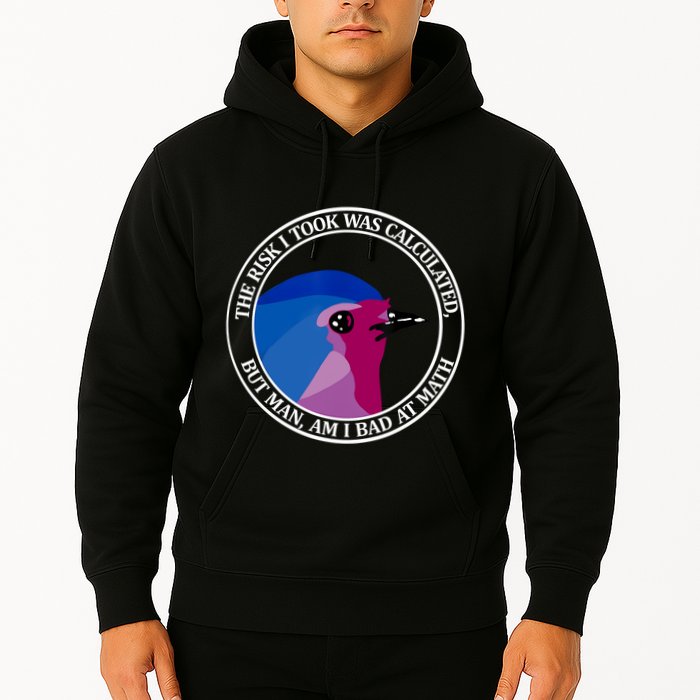 The Risk I Took Was Calculated But Man Am I Bad At Math Hoodie