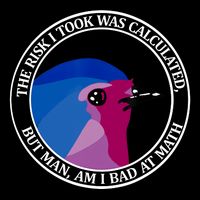 The Risk I Took Was Calculated But Man Am I Bad At Math T-Shirt
