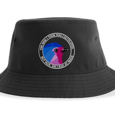The Risk I Took Was Calculated But Man Am I Bad At Math Sustainable Bucket Hat
