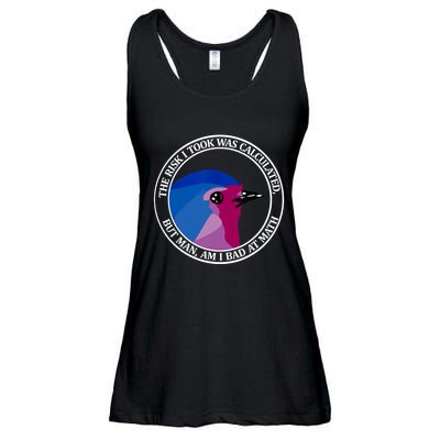 The Risk I Took Was Calculated But Man Am I Bad At Math Ladies Essential Flowy Tank