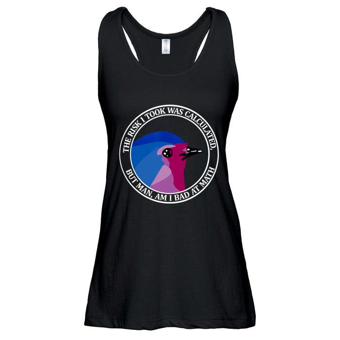 The Risk I Took Was Calculated But Man Am I Bad At Math Ladies Essential Flowy Tank