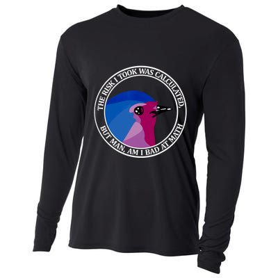 The Risk I Took Was Calculated But Man Am I Bad At Math Cooling Performance Long Sleeve Crew