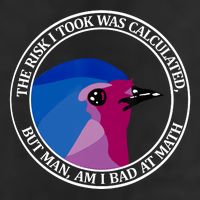 The Risk I Took Was Calculated But Man Am I Bad At Math Trucker Hat