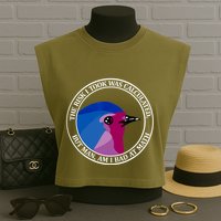 The Risk I Took Was Calculated But Man Am I Bad At Math Garment-Dyed Women's Muscle Tee