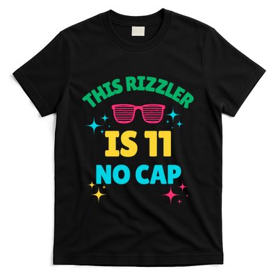 This Rizzler Is 11 Birthday Eleven 11 Birthday T-Shirt