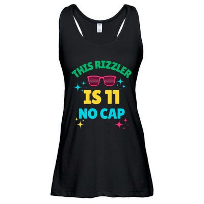 This Rizzler Is 11 Birthday Eleven 11 Birthday Ladies Essential Flowy Tank