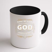 The Reason Im Old and Wise Is Because God Protected Me Mug