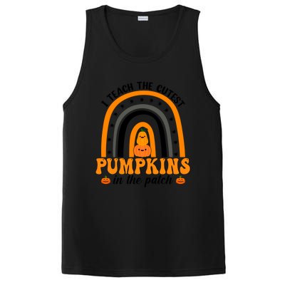 Teacher Rainbow I Teach The Cutest Pumpkins In The Patch Gift PosiCharge Competitor Tank