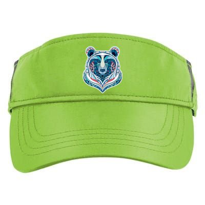 Tribal bear  Adult Drive Performance Visor