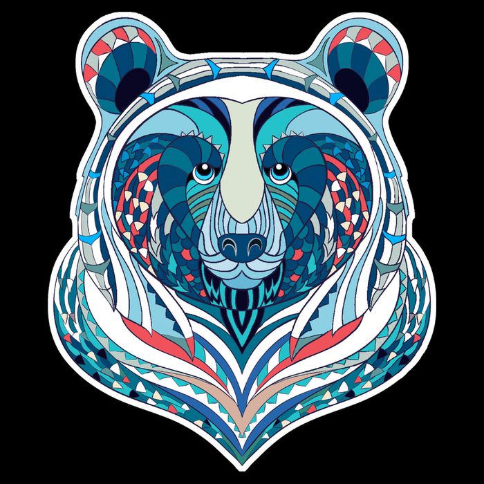 Tribal bear  Impact Tech Backpack