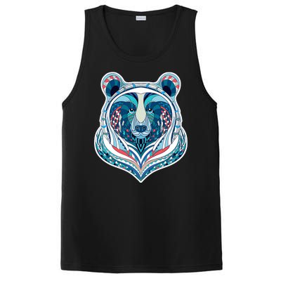 Tribal bear  PosiCharge Competitor Tank