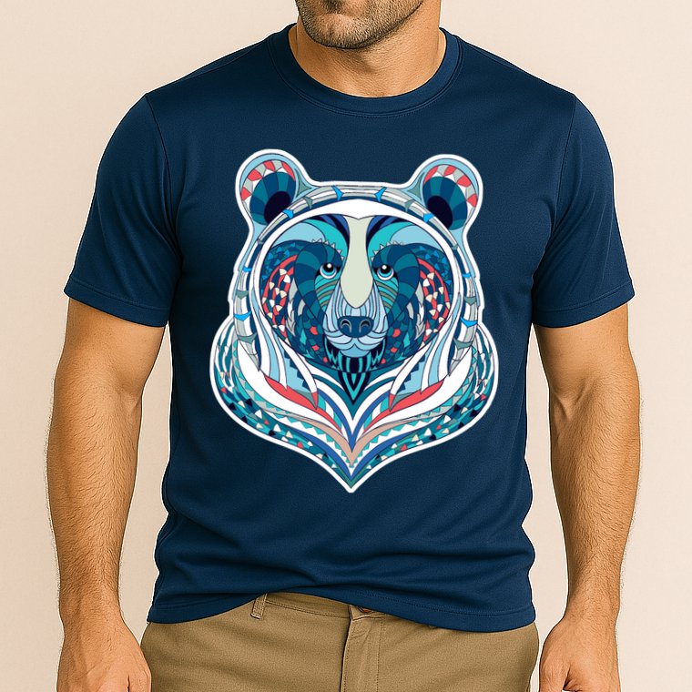 Tribal bear  Cooling Performance Crew T-Shirt