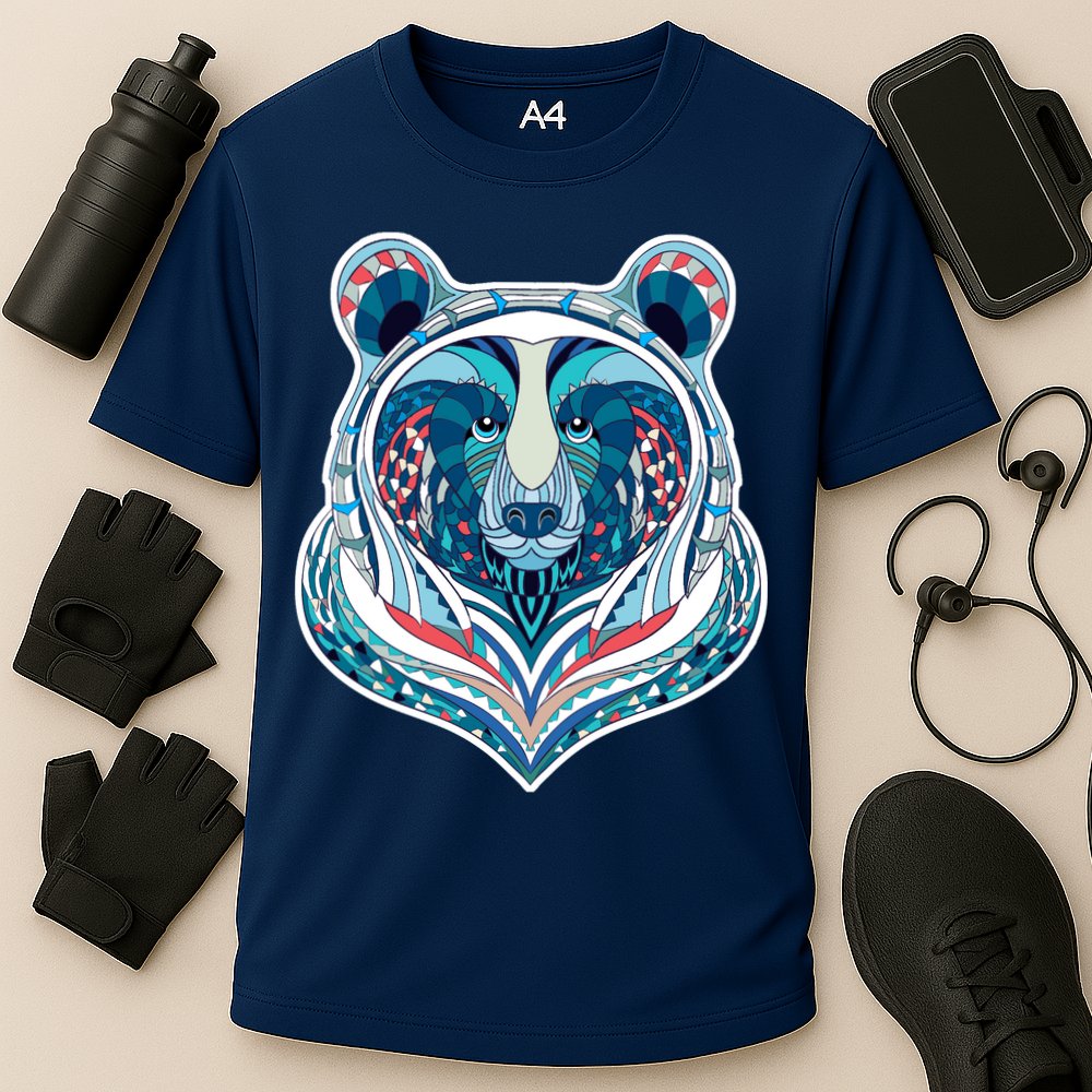 Tribal bear  Cooling Performance Crew T-Shirt