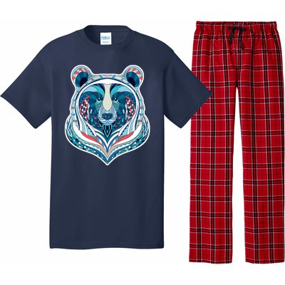 Tribal bear  Pajama Set