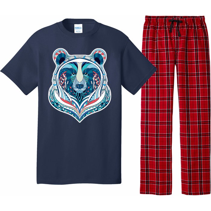 Tribal bear  Pajama Set