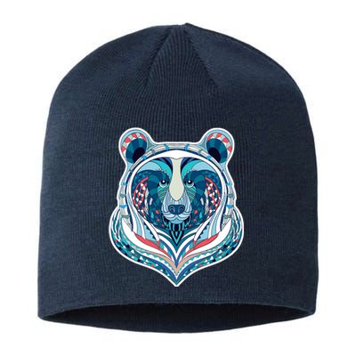 Tribal bear  Sustainable Beanie