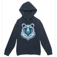 Tribal bear  Urban Pullover Hoodie