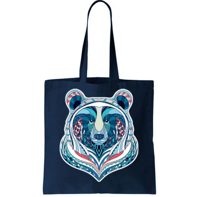 Tribal bear  Tote Bag