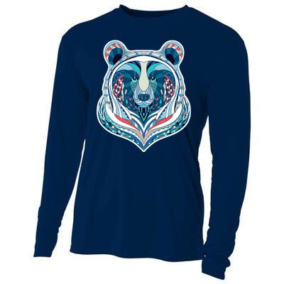 Tribal bear  Cooling Performance Long Sleeve Crew