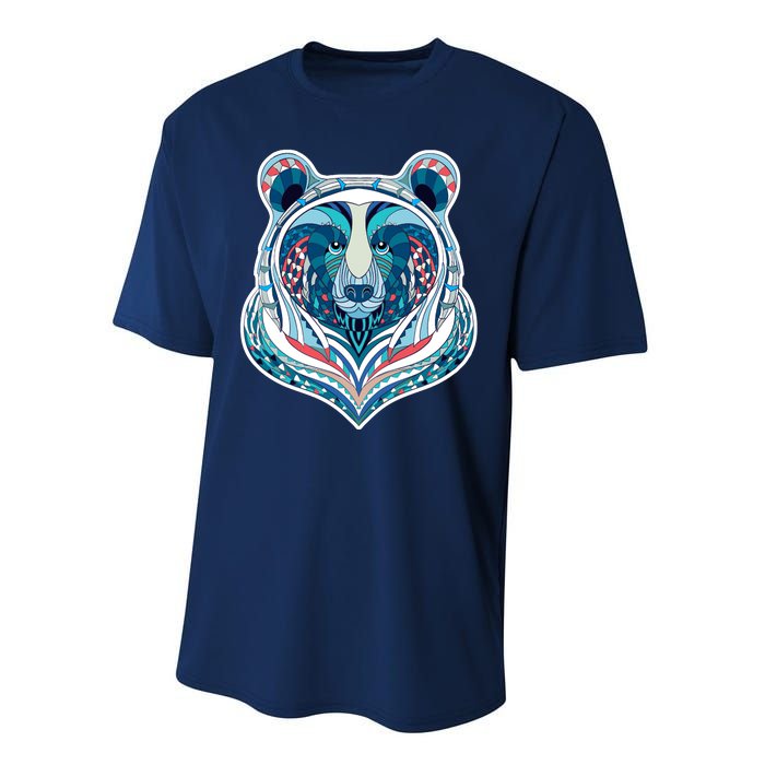 Tribal bear  Performance Sprint T-Shirt