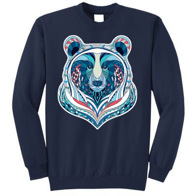 Tribal bear  Tall Sweatshirt