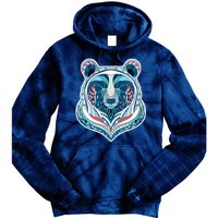 Tribal bear  Tie Dye Hoodie