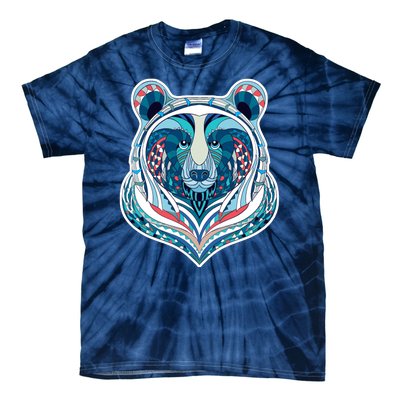 Tribal bear  Tie-Dye T-Shirt