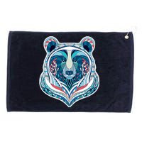 Tribal bear  Grommeted Golf Towel