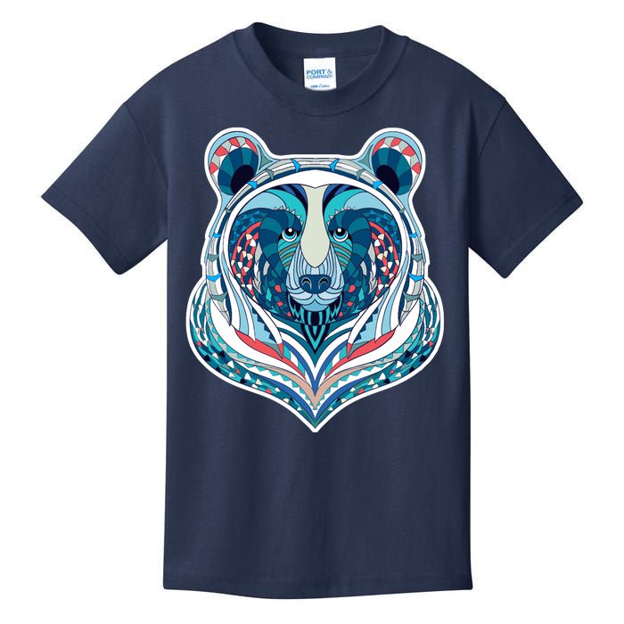 Tribal bear  Kids T-Shirt