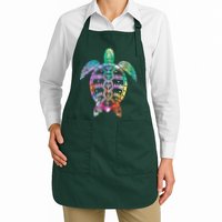 Tribal Colorful Turtle Apron