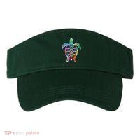 Tribal Colorful Turtle Visor