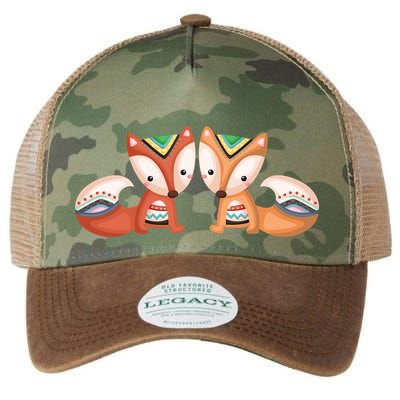 Tribal Foxes Legacy Tie Dye Trucker Hat