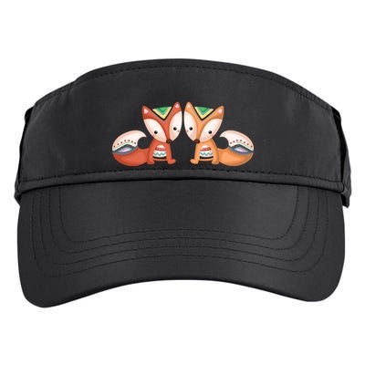 Tribal Foxes Adult Drive Performance Visor