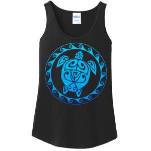 Tribal Sea Turtle Ladies Essential Tank